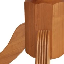 Duncan-Phyfe Round Pedestal Dining Table -HomeNest Store Duncan Phyfe Round Solid Top Pedestal Table 3