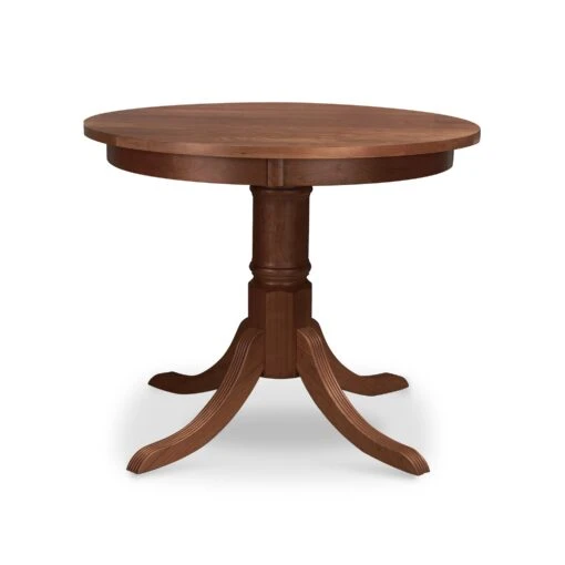 Duncan-Phyfe Round Pedestal Dining Table - Image 9