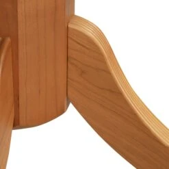 Duncan-Phyfe Round Pedestal Dining Table -HomeNest Store Duncan Phyfe Round Solid Top Pedestal Table 4