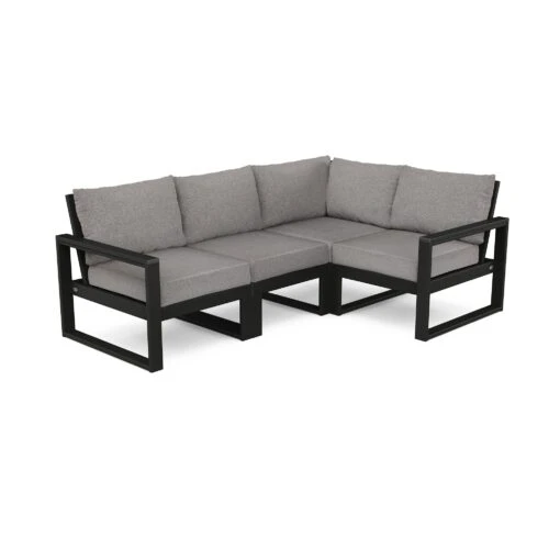 POLYWOOD EDGE 4-Piece Modular Deep Seating Set - Image 2