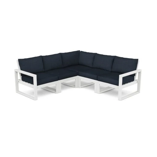 POLYWOOD EDGE 5-Piece Modular Deep Seating Set - Image 4
