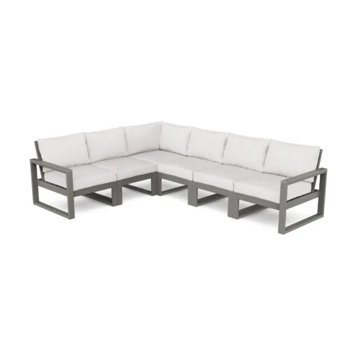 POLYWOOD EDGE 6-Piece Modular Deep Seating Set - Image 3