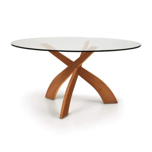 Entwine Round Glass Top Dining Table - Image 19