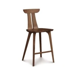 Estelle Counter Stool -HomeNest Store Estelle Walnut Counter Stool