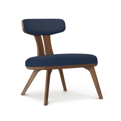 Estelle Walnut Lounge Chair - Image 11