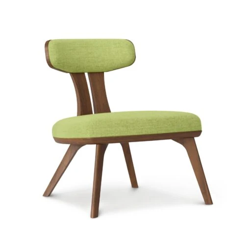 Estelle Walnut Lounge Chair - Image 15