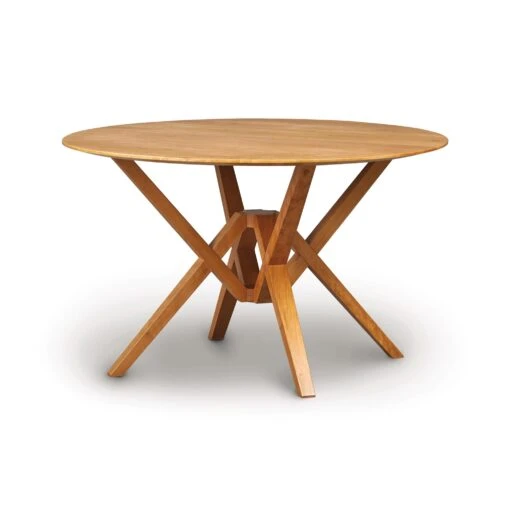 Exeter Round Solid Top Dining Table - Image 3