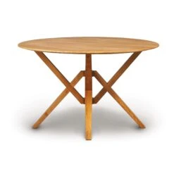 Exeter Round Solid Top Dining Table