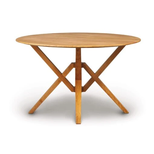 Exeter Round Solid Top Dining Table