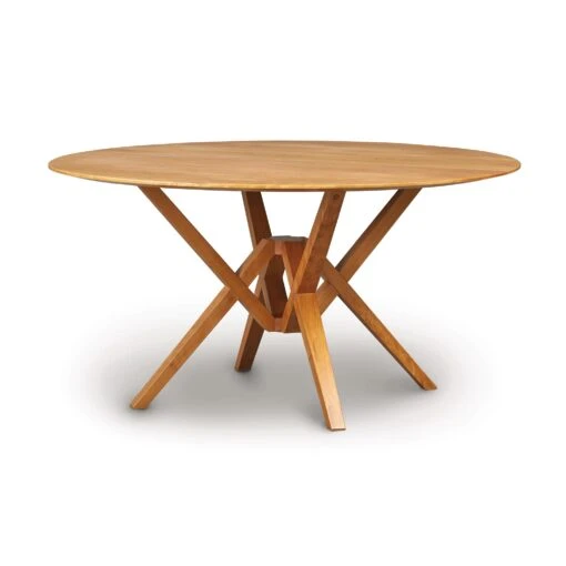 Exeter Round Solid Top Dining Table - Image 16
