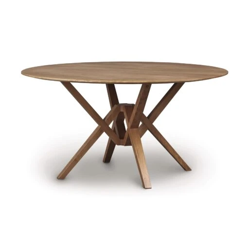 Exeter Round Solid Top Dining Table - Image 20