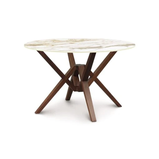 Exeter Round Sintered Stone Top Table - Image 5