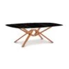 Exeter Sintered Stone Boat Top Table -HomeNest Store Exeter Sintered Stone Boat Top Table