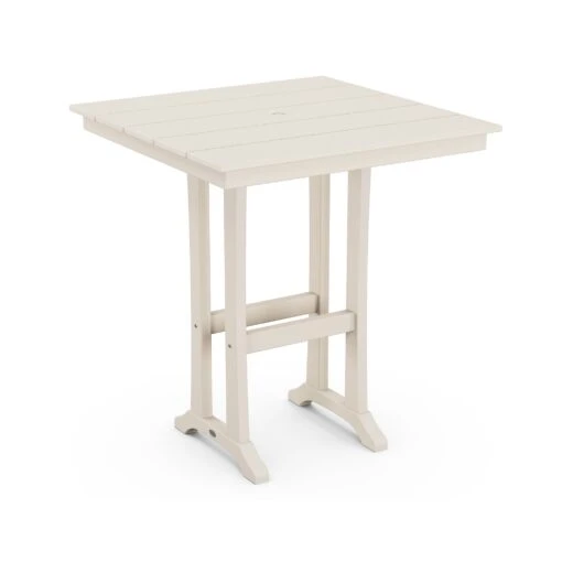 POLYWOOD Farmhouse Trestle 37" Bar Table - Image 6