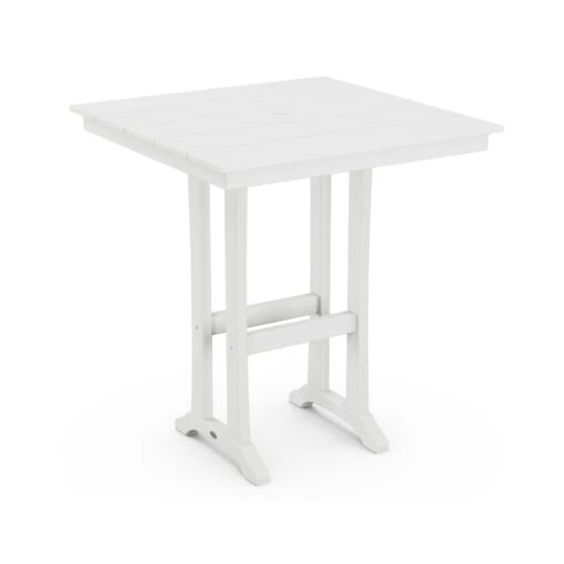 POLYWOOD Farmhouse Trestle 37" Bar Table - Image 7
