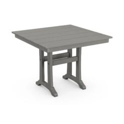 POLYWOOD Farmhouse Trestle 37" Dining Table