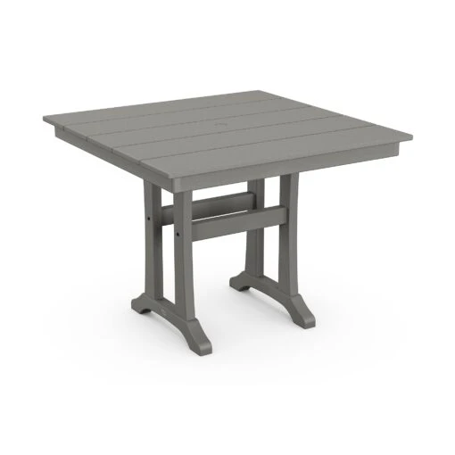 POLYWOOD Farmhouse Trestle 37" Dining Table