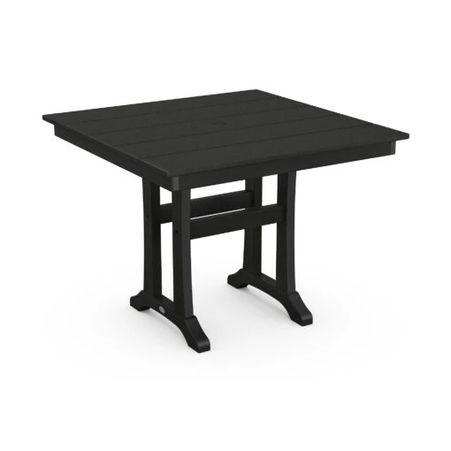 POLYWOOD Farmhouse Trestle 37" Dining Table - Image 5