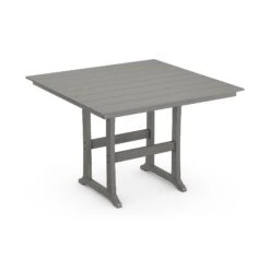POLYWOOD Farmhouse Trestle 59" Bar Table