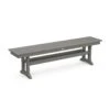POLYWOOD Farmhouse Trestle 65" Bench -HomeNest Store Farmhouse Trestle 65 Inch Bench