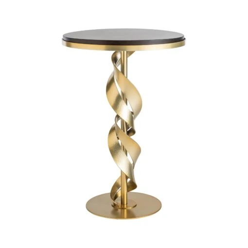 Folio Wood Top Accent Table