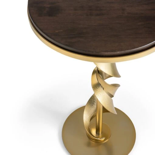Folio Wood Top Accent Table - Image 5