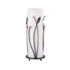 Forged Leaves And Glass Table Lamp -HomeNest Store Forged Leaves and Glass Table Lamp