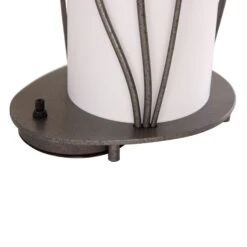Forged Leaves And Glass Table Lamp -HomeNest Store Forged Leaves and Glass Table Lamp 2