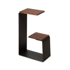 G Table -HomeNest Store G Table Natural Walnut