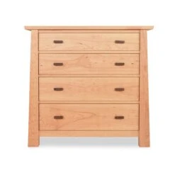 Gamble 4-Drawer Chest -HomeNest Store Gamble 4 Drawer Chest Natural Maple