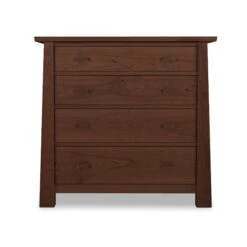 Gamble 4-Drawer Chest -HomeNest Store Gamble 4 Drawer Chest Natural Walnut