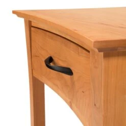 Green Mountain 1-Drawer Open Shelf Nightstand -HomeNest Store Green Mountain 1 Drawer Open Shelf Nightstand 3