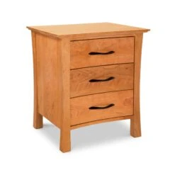 Green Mountain 3-Drawer Nightstand