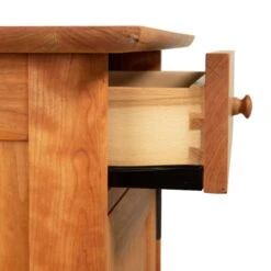 Heartwood Shaker 1-Drawer Nightstand With Door -HomeNest Store Heartwood Shaker 1 Drawer 1 Door Nightstand 5