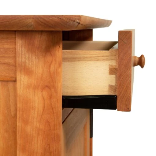 Heartwood Shaker 1-Drawer Nightstand With Door - Image 6