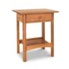 Heartwood Shaker 1-Drawer Open Shelf Nightstand -HomeNest Store Heartwood Shaker 1 Drawer Open Shelf Nightstand
