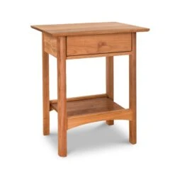Heartwood Shaker 1-Drawer Open Shelf Nightstand