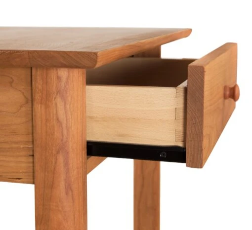 Heartwood Shaker 1-Drawer Open Shelf Nightstand - Image 3