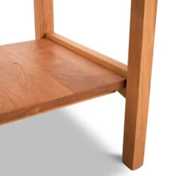 Heartwood Shaker 1-Drawer Open Shelf Nightstand -HomeNest Store Heartwood Shaker 1 Drawer Open Shelf Nightstand 4