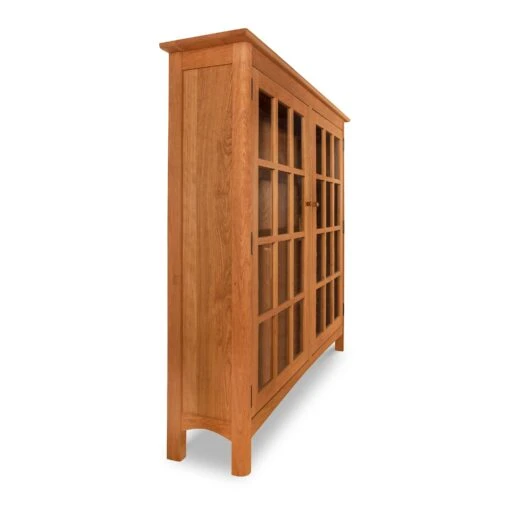 Heartwood Shaker 2-Glass Door Bookcase - Image 2