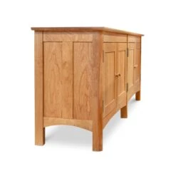Heartwood Shaker 4-Door Console Bookcase -HomeNest Store Heartwood Shaker 4 Door Console 3