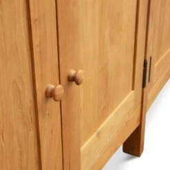 Heartwood Shaker 4-Door Console Bookcase -HomeNest Store Heartwood Shaker 4 Door Console 5