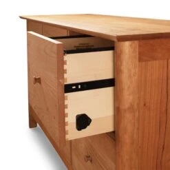 Heartwood Shaker 6-Drawer Legal File Cabinet -HomeNest Store Heartwood Shaker 9 Drawer Lateral File Cabinet 3