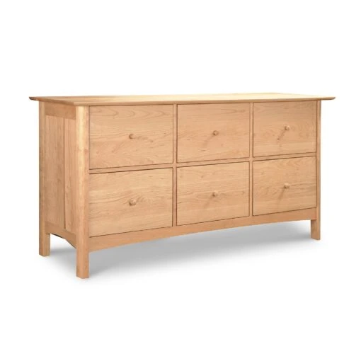 Heartwood Shaker 6-Drawer Legal File Cabinet - Image 7