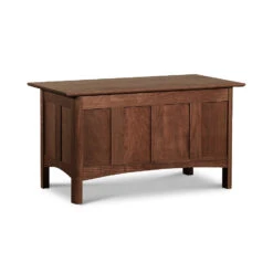 Heartwood Shaker Blanket Chest -HomeNest Store Heartwood Shaker Blanket Chest Natural Walnut