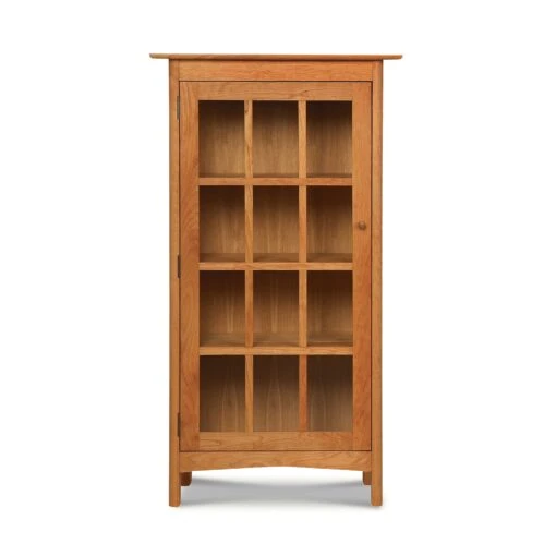 Heartwood Shaker Glass Door Bookcase - Image 5