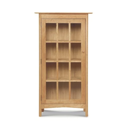 Heartwood Shaker Glass Door Bookcase - Image 6
