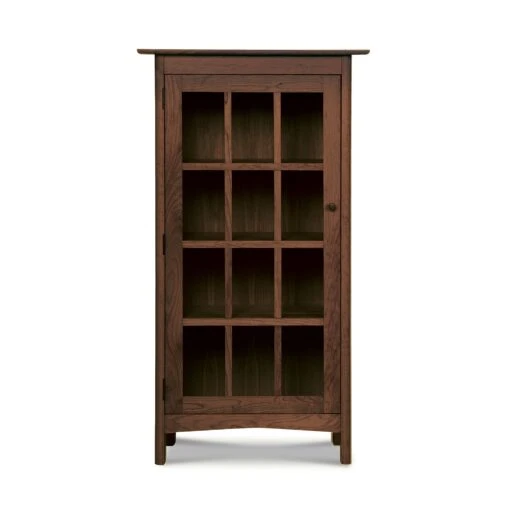 Heartwood Shaker Glass Door Bookcase - Image 7