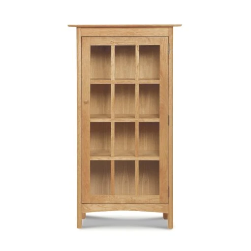 Heartwood Shaker Glass Door Bookcase - Image 3