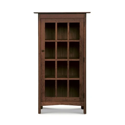 Heartwood Shaker Glass Door Bookcase - Image 4